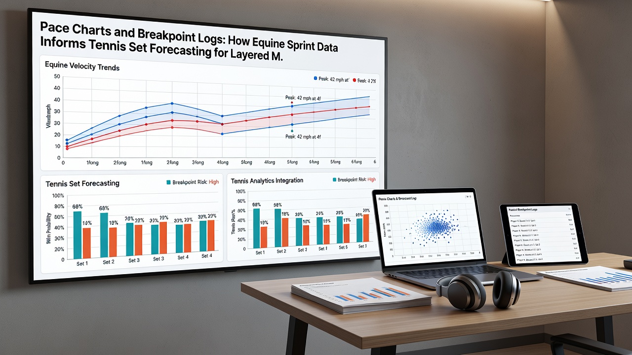Breakpoint log visualization next to equine sectional timing data