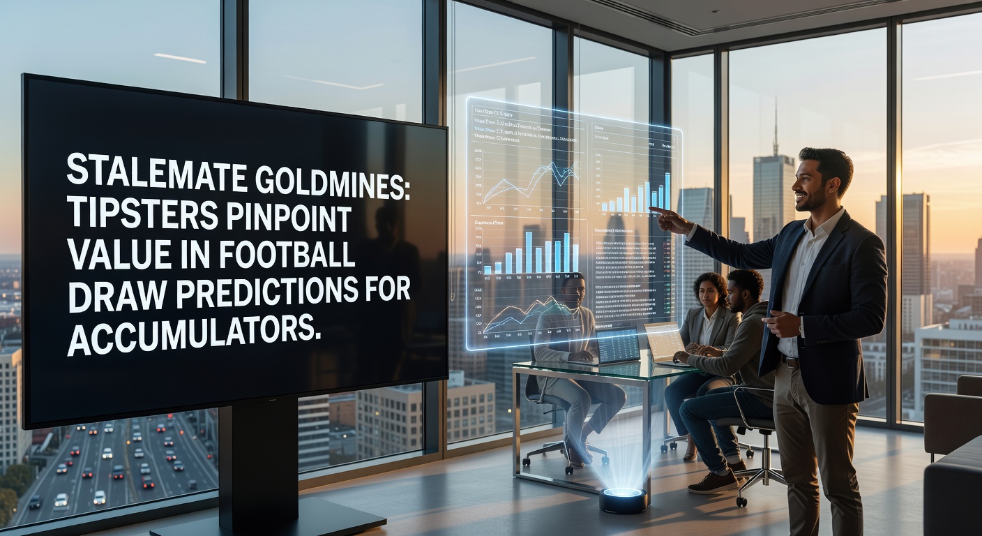 Football pitch during a tense draw, with players locked in midfield battle under stadium lights